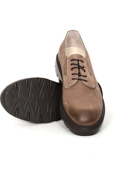 Hakiki Nubuk Deri Bej Erkek Ayakkabı Eva Taban - 2595 fırsatları