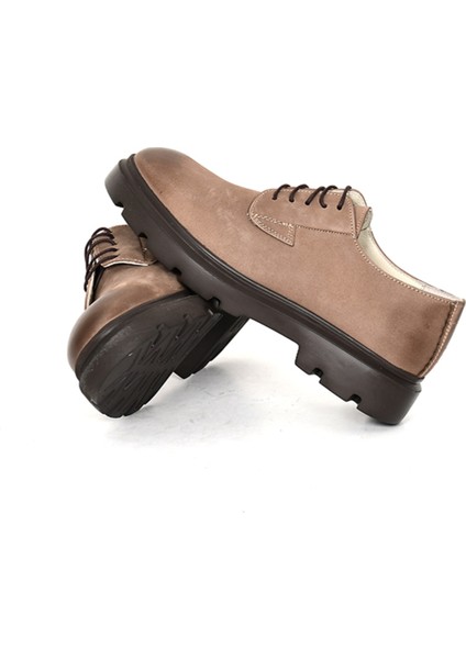 Hakiki Nubuk Deri Bej Erkek Ayakkabı Eva Taban - 2595 indirimleri