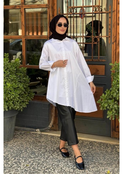 Almarwah Gömlek 101996 Beyaz