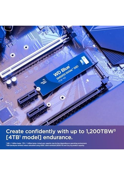 Digital Blue SN5000 Nvme SSD M.2 2280 500 GB (5.000 Mb/sn'ye Kadar Okuma 4.000 Mb/sn'ye Kadar Yazma) - WDS500G4B0E modelleri