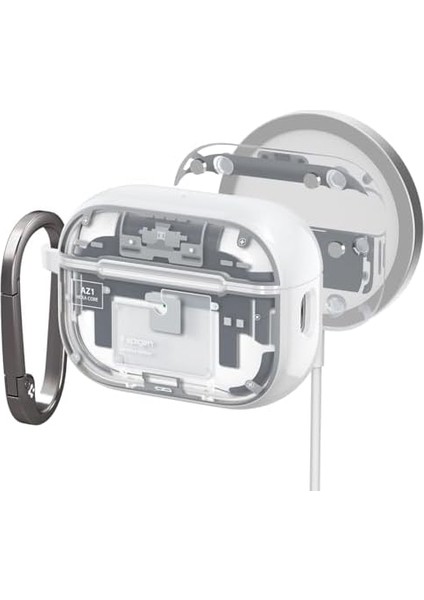 Airpods Pro (2.nesil) ile Uyumlu Kılıf Ultra Hybrid Zero One Magfit Magsafe Özellikli - ACS07423 fiyatları