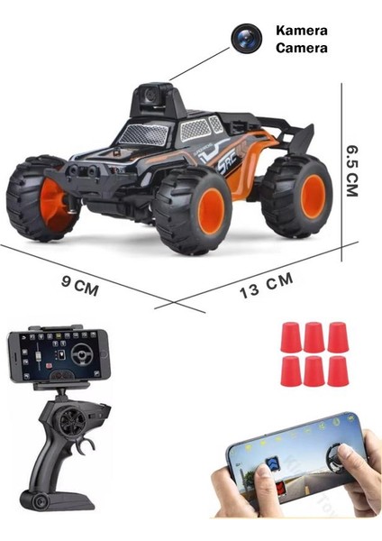 USB Şarjlı Casus Kameralı Oyuncak Off-Road Aracı
