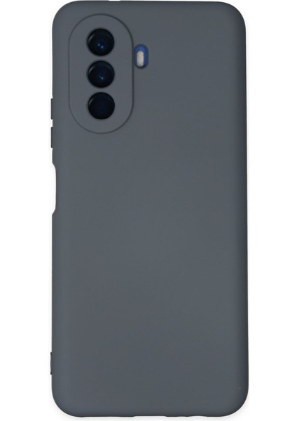 Huawei Nova Y70 Içi Kadife Kaplı Esnek Silikon Kapak Ryc/ Nano Lansman