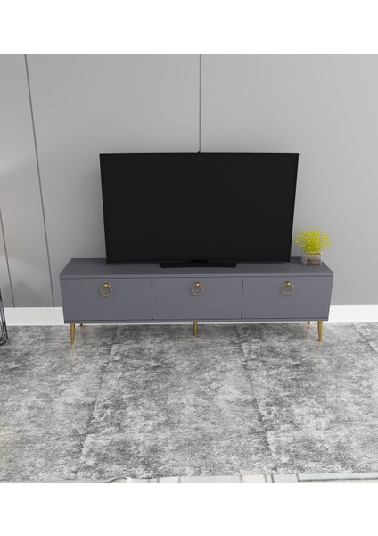 Maxi Tv Ünitesi | Antrasit - Antrasit fiyatları