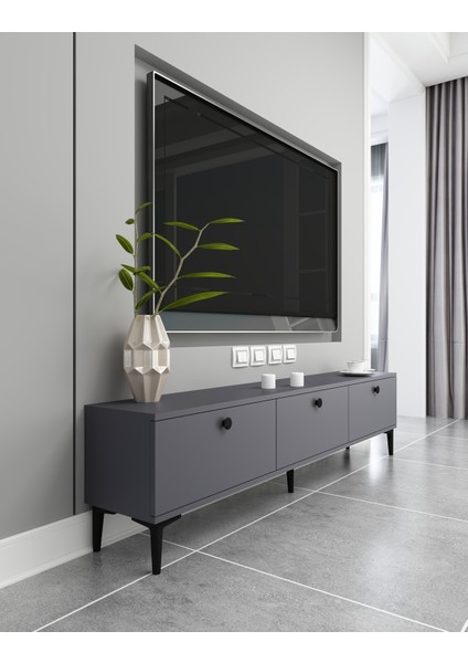 Atlas Tv Ünitesi | Antrasit - Antrasit fiyatları
