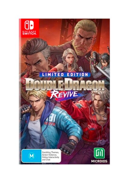 Nintendo Switch Double Dragon Revive Limited Edition