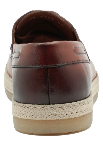 Hakiki Antik Deri Kauçuk Taban Bağcıklı Model Erkek Ayakkabı - Tuna 4157 fırsatları