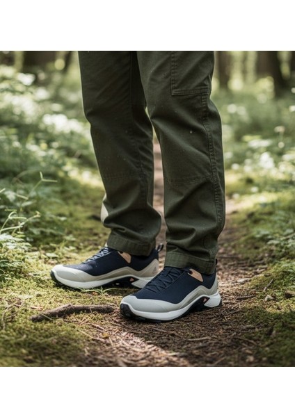 HM110396A Su Geçirmez Erkek Siyah Bej Outdoor Spor Ayakkabı