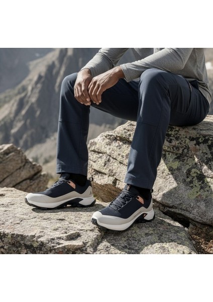 HM110396A Su Geçirmez Erkek Siyah Bej Outdoor Spor Ayakkabı