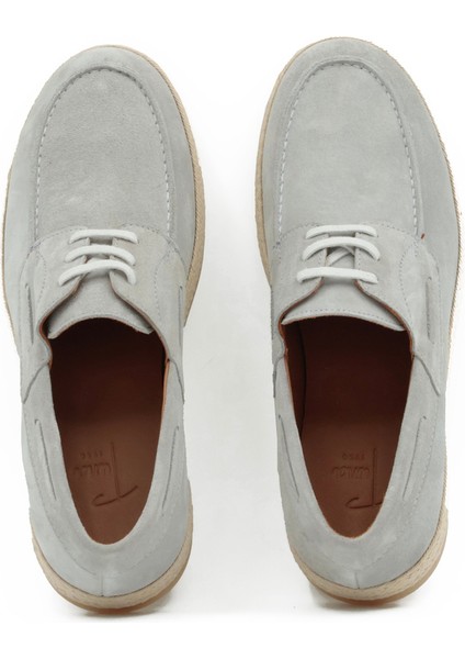 Hakiki Süet Deri Kauçuk Taban Bağcıklı Model Erkek Ayakkabı - Tuna 4157 indirimleri