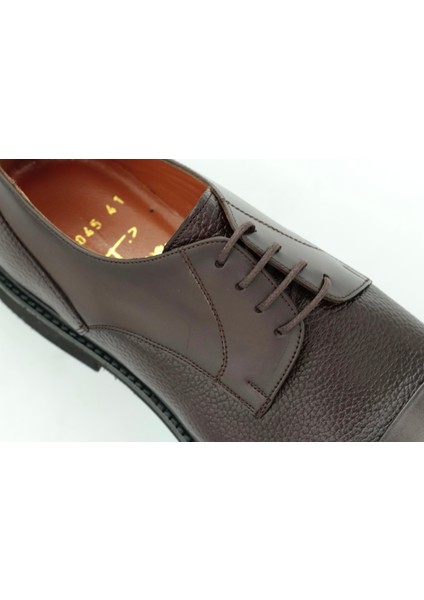 Hakiki Deri Eva Taban Bağcıklı Casual Erkek Ayakkabı - E045 indirimleri