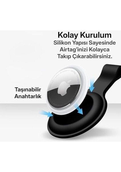 Için Bir Pakette 4 Ü Bir Arada Koruyucu Kılıf Karabinalı Cihaza Tam Oturan Yumuşak Silikon Anahtarlık (Renkli-1) fiyatları