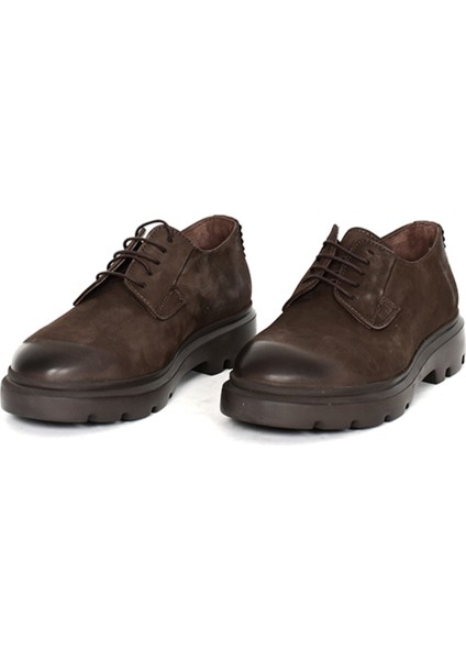 Hakiki Nubuk Deri Kahverengi Erkek Ayakkabı Eva Taban - 2595 fiyatları