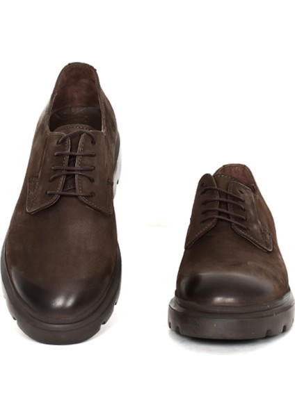 Hakiki Nubuk Deri Kahverengi Erkek Ayakkabı Eva Taban - 2595 modelleri