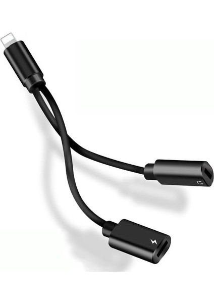 Lightning Kulaklık Şarj Çoklayıcı Çevirici Dönüştürücü Adaptör