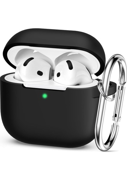 Airpods 4. Nesil Için Kılıf Yumuşak Silikon Darbelere Dayanıklı Parmak Izi Karşıtı Magsafe Şarj ile Uyumlu Pro 4. Nesil Uyumlu Kılıf