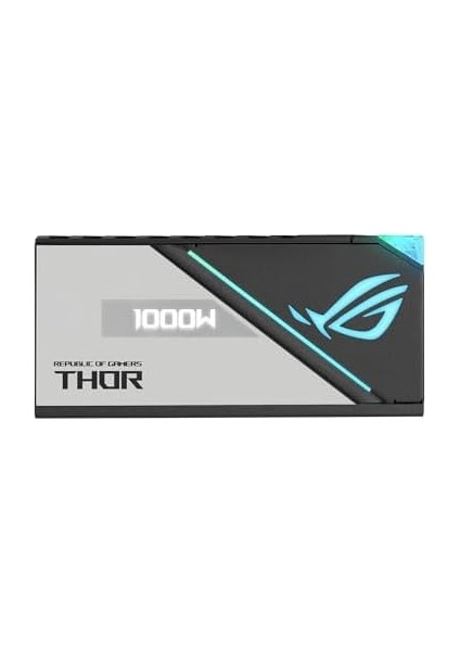 Rog Thor 1000P2 Plus Platinum 1000W Modüler Güç Kaynağı Kapasitörler Sync ve OLED Ekran, 10 Yıl Garanti modelleri