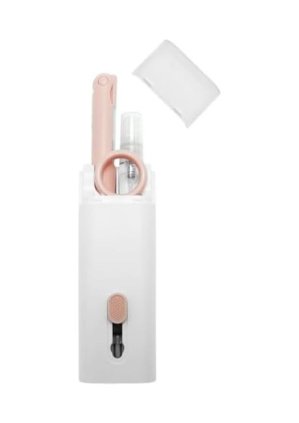 7'si 1 Arada Elektronik Temizleme Kiti, Klavye, Pro, Kulaklık, Laptop ve Telefon Için Fırçalı Temizleyici Set (Pembe) modelleri