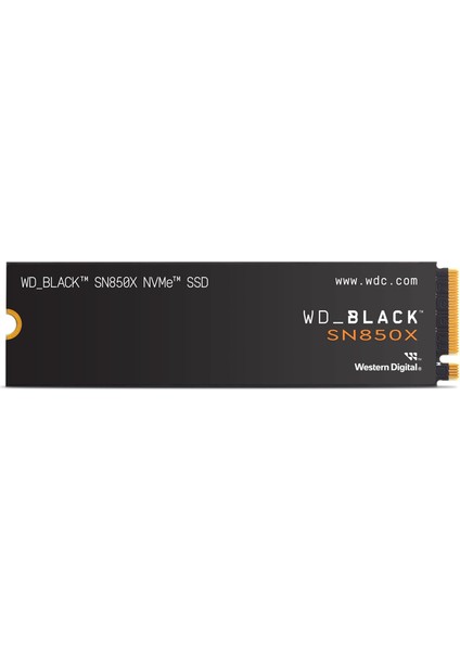 Wd_black SN850X Nvme SSD 4 Tb Dahili SSD (Oyun Depolama, Pcıe Gen4 Teknolojisi, 7.300 Mb/s Okuma, 6.600 Mb/s Yazma), Siyah