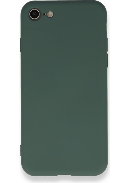 iPhone Se 2020 Içi Kadife Kaplı Esnek Silikon Kapak Ryc/ Nano Lansman