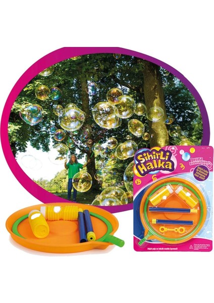 Köpük Çıkaran Büyük Halka Sihirli Halka Gaint Bubble ( Baloncuk Oyuncağı)