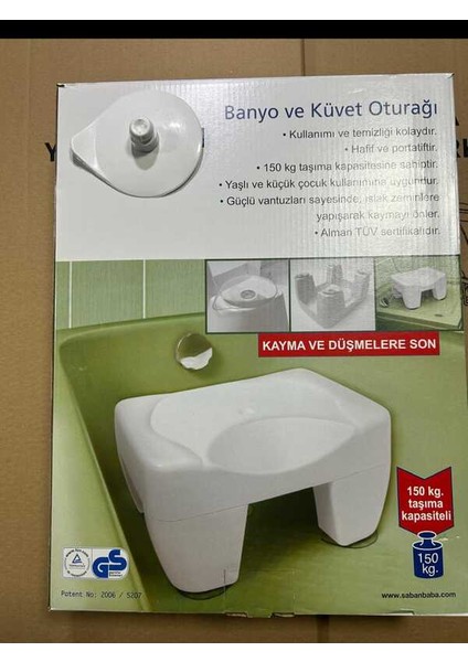 Banyo Oturağı Küvet Oturağı vantuzlu Kaymaz ayaklar modelleri