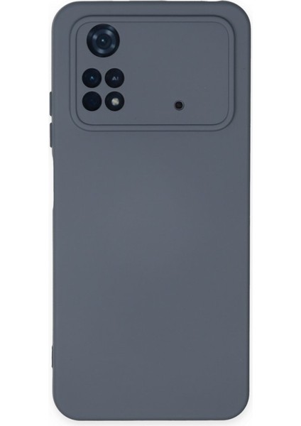 Poco M4 Pro 4g Içi Kadife Kaplı Esnek Silikon Kapak Ryc/ Nano Lansman