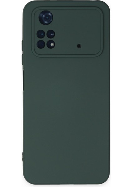 Poco M4 Pro 4g Içi Kadife Kaplı Esnek Silikon Kapak Ryc/ Nano Lansman