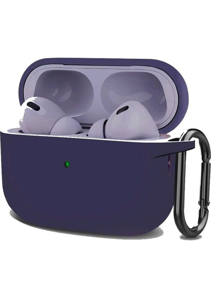 4 ile Uyumlu Kapak 4. Nesil Airp-Ods Kılıf 2024 Professional Termoplastik Soft Kancalı Tam Kaplayan Halcyon Kılıf 4 ile Uyumlu Koruma Kabı (Lavanta, Airpods 4. Nesil)