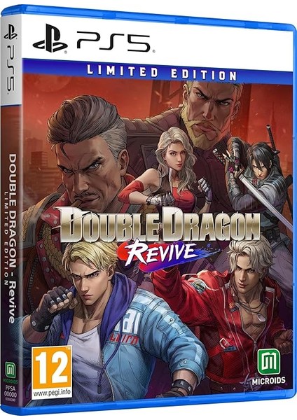 Ps5 Double Dragon Revive Limited Edition