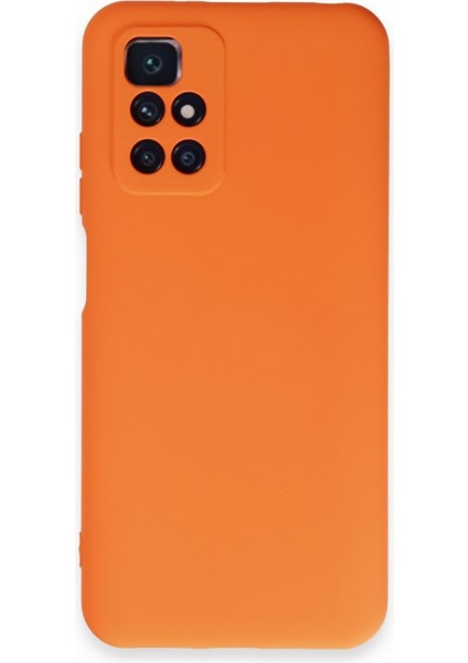 Redmi 10 2022 Içi Kadife Kaplı Esnek Silikon Kapak Ryc/ Nano Lansman