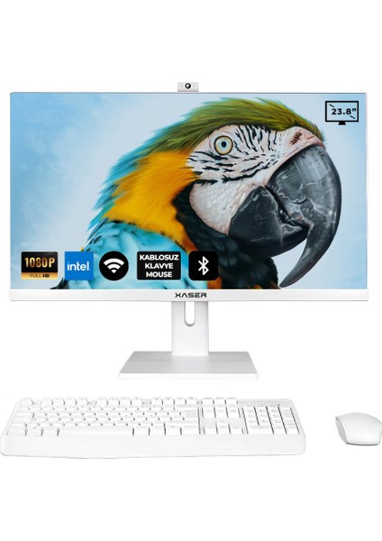 XS143 I5 4440 8gb Ram 512GB SSD 23.8" Webcam + Wifi + Bt All In One Bilgisayar