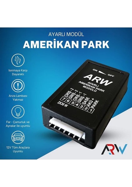 Chevrolet Trans Sport Uyumlu Ayarlı Amerikan Park Modülü Scr modelleri