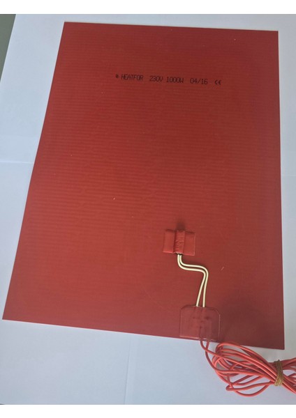 Silikon Rezistans Kendinden Yapışkanlı Italya Üretimi 400 x 290[MM] 1000W 230V