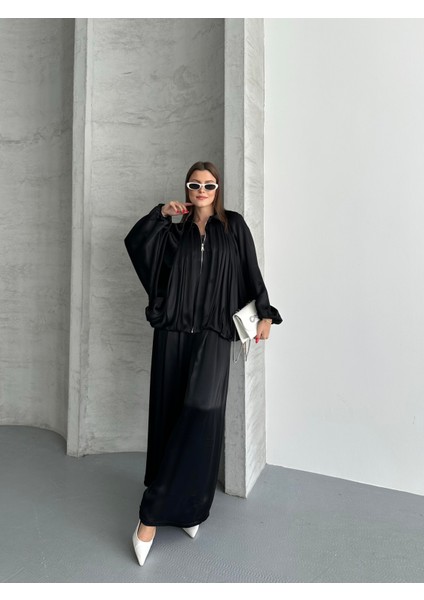 Büzgülü Saten Takım