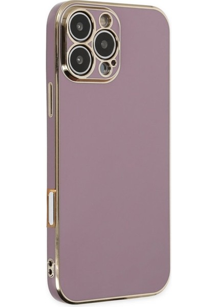 iPhone 16 Pro Kılıf Şık ve Parlak Silikon Kapak Ryc/volet