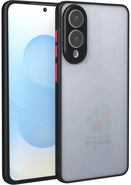 Samsung Galaxy S25 Edge Kılıf Kamera Korumalı Mat Kapak