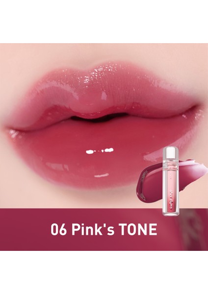 New Coco Plum Overglowy Tint/ Hacimli, Parlak Dudak Görünümü Veren Tint - 06 Pink's Tone