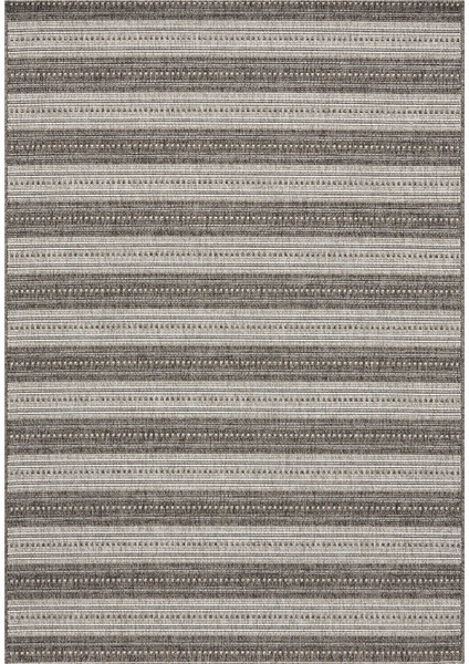 Etnik Antrasit Halı Salon Oturma Odası Çocuk Odası Yatak Odası Halısı 2552