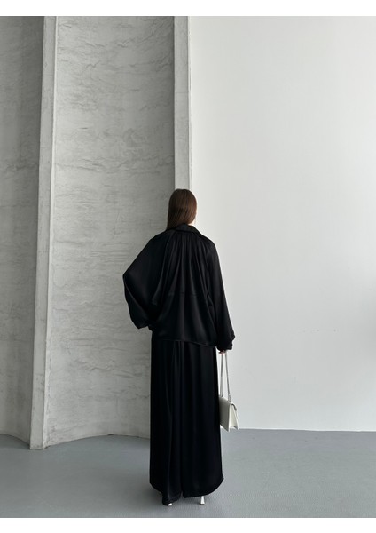 Büzgülü Saten Takım modelleri