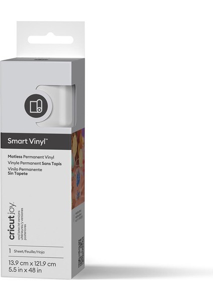 Crıcut 2011355 Joy Smart Vinil Kalıcı 14X122CM Beyaz