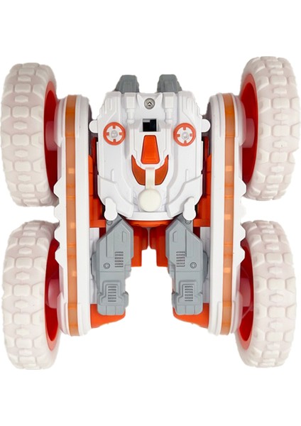 Vardem Uzaktan Kumandalı Full Fonksiyon 2.4ghz Şarjlı Buhar Atan Akrobat Araba Beyaz H07