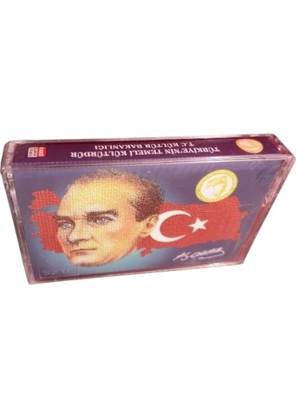 T.c Kültür Bakanlığı – M. Kemal Atatürk – Kaset – 2001- Ambalajında indirimleri