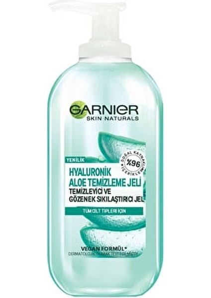 Hyaluronik Aloe Temizleme Jeli Arındırıcı Etkiyle Karma Ciltler İçin 200 ml fiyatları