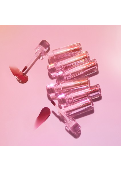 New Coco Plum Overglowy Tint/ Hacimli, Parlak Dudak Görünümü Veren Tint - 01 Black Cat Rose Jelly modelleri