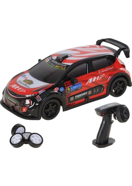 1:22 Ölçek Uzaktan Kumandalı 4x4 Drift Yapabilen Işıklı Sesli Oyuncak C4 Araç (Item Kod : SH40735A)