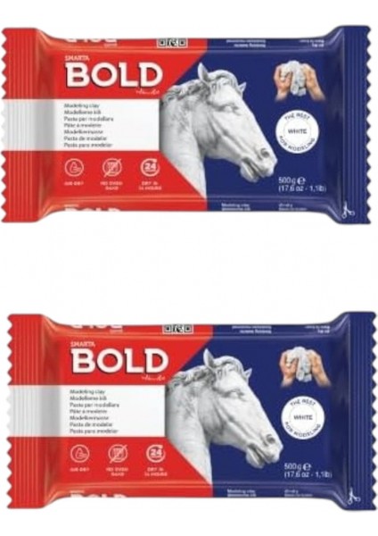 Seramık Hamuru Beyaz 500 gr ( 2 Adet )