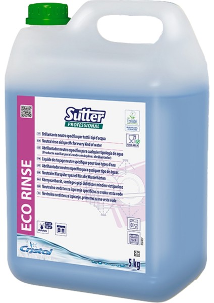 Eco Rinse Bulaşık Makinesi Parlatıcı 5 kg