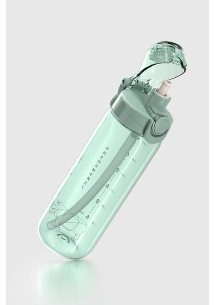 Wave Duplo 630 ml Opsiyonel Pipetli Tritan Matara 912176 Yeşil modelleri