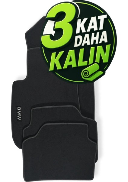 Bmw 3 Seri E90 2009 Araca Özel Halı Oto Paspas